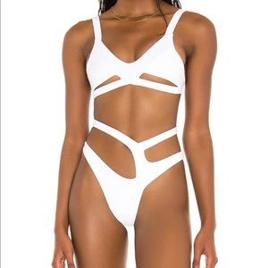 Indah White Bikini Set
